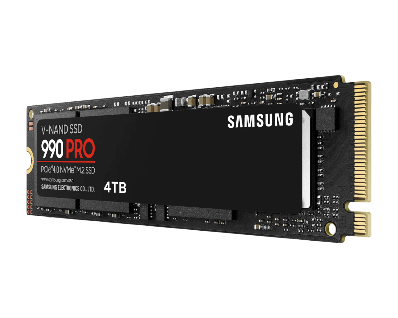 SAMSUNG 990 PRO 4TB PCIe 4.0 NVMe M.2 7450MB/s
