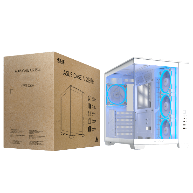 ASUS A32 PLUS TG ARGB WHITE