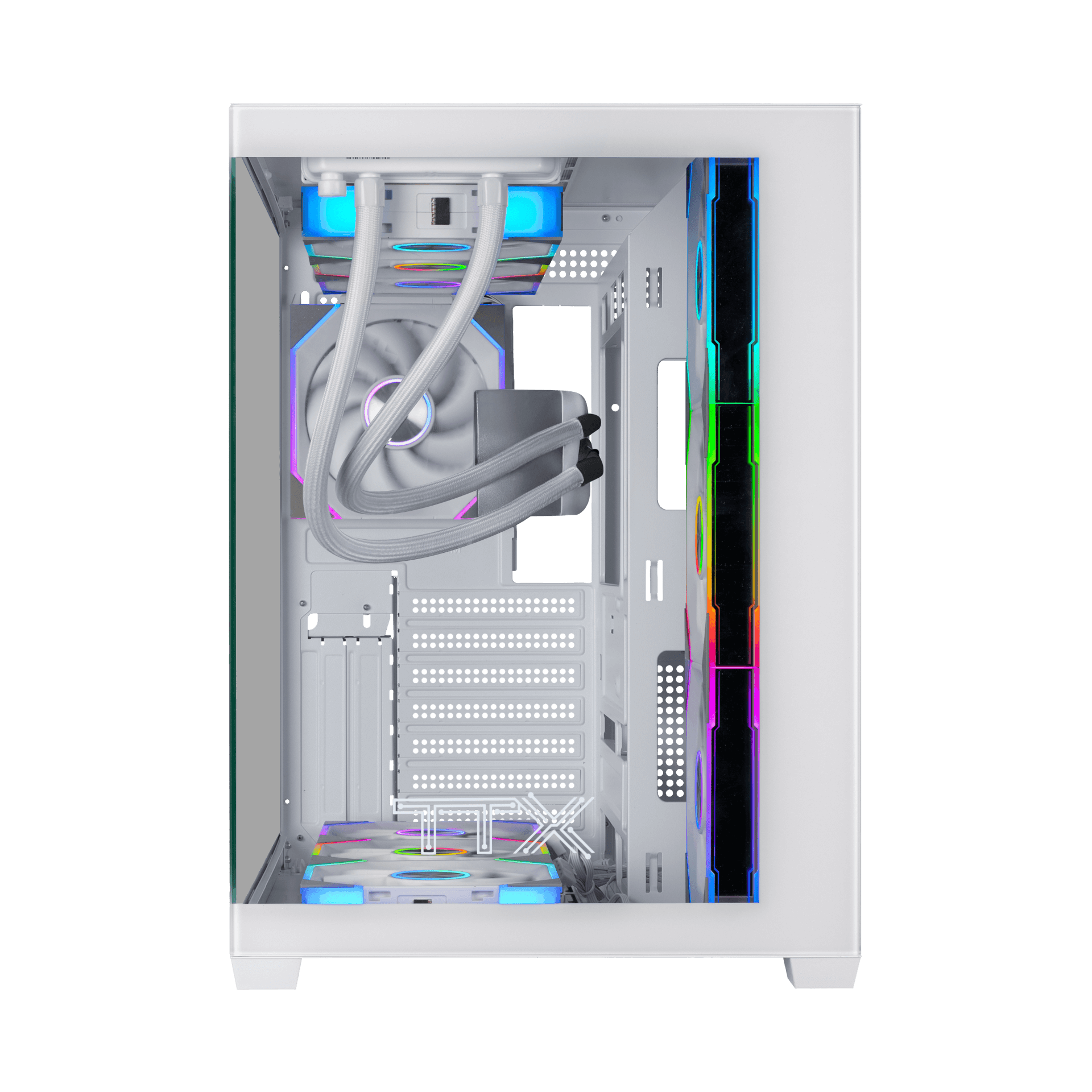 TTX X7 CASE WITH TTX H2O LIQUED COOLER 360 - WHITE