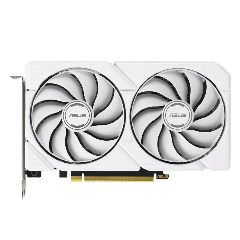 ASUS DUAL Radeon RX 9060XT 16GB GDDR6 - WHITE
