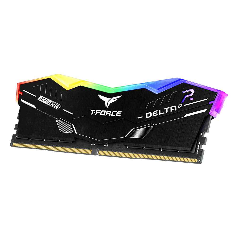 T-FORCE DELTA RGB 32GB (2x16GB) 6000MHz CL30 DDR5 - BLACK