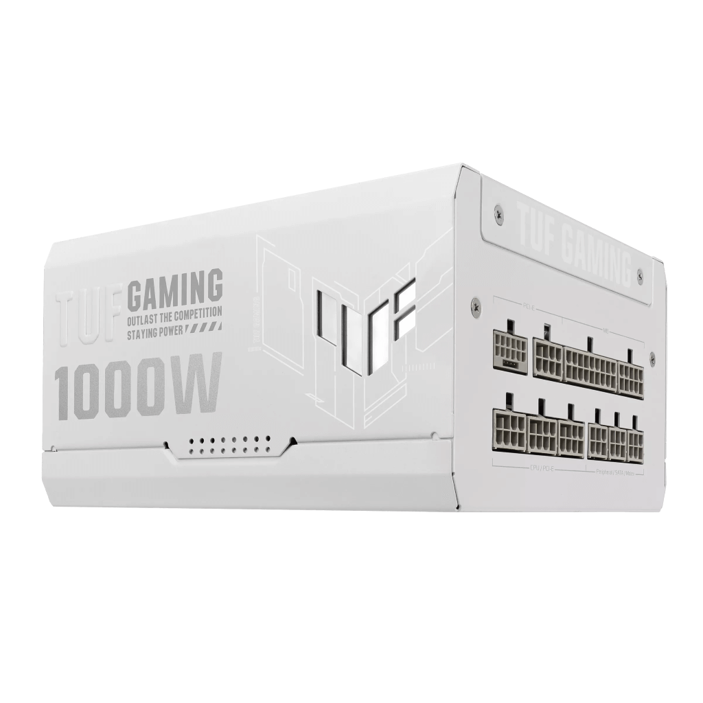 ASUS TUF GAMING 1000W GOLD ATX 3.1 - WHITE EDITION