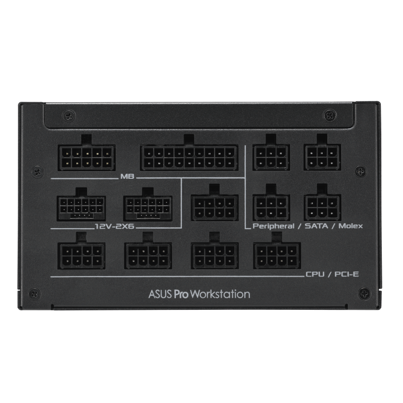 ASUS PRO WS 1600W PLATINUM ATX 3.1 FULLY MODULAR