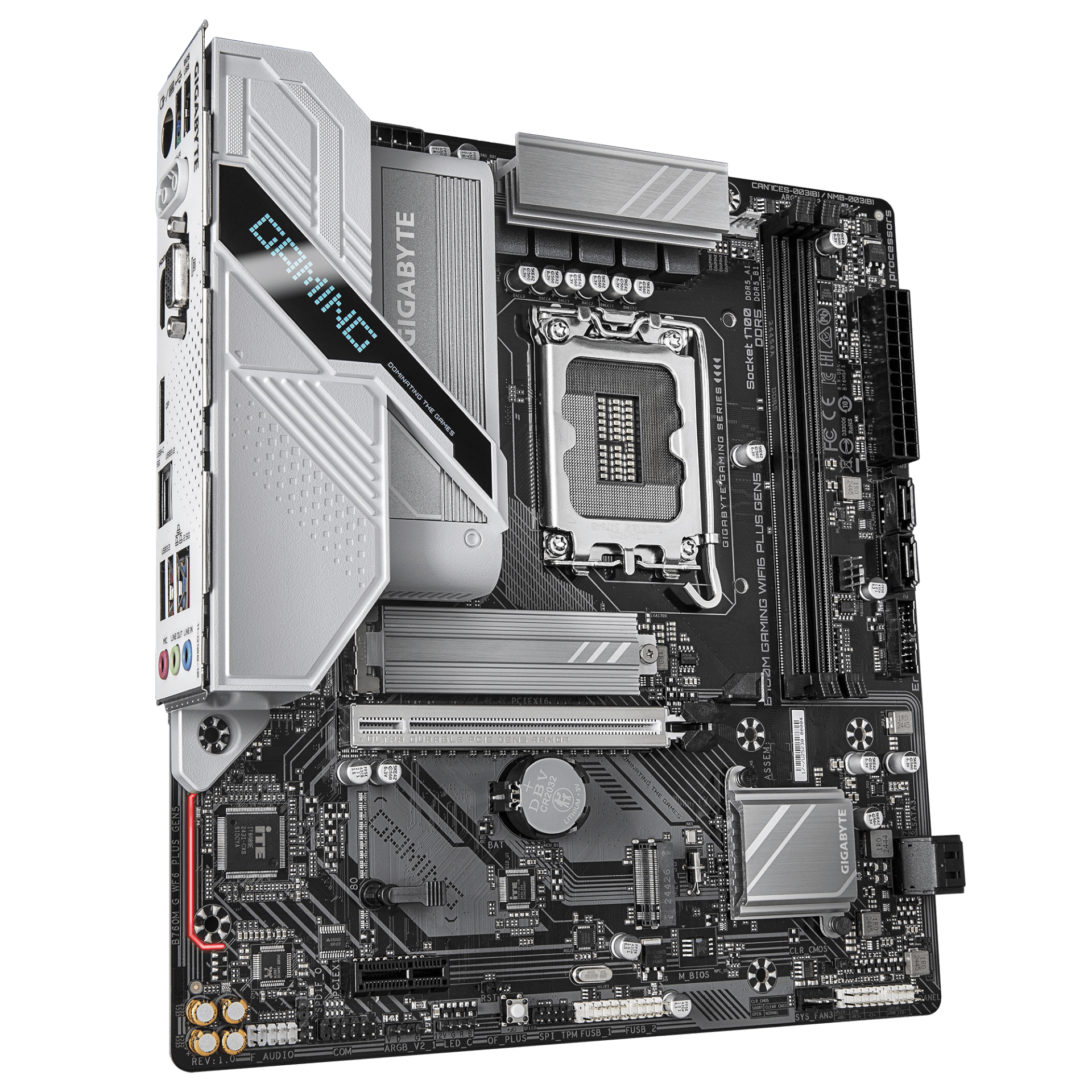 GIGABYTE B760M GAMING WIFI6 PLUS GEN5 DDR5