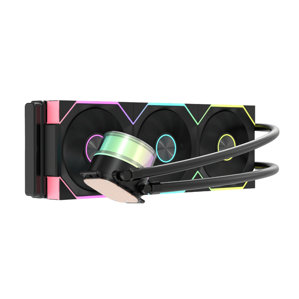 TTX X7 CASE WITH TTX H2O LIQUED COOLER 360 - BLACK