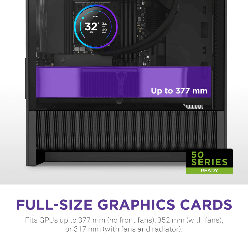 NZXT H3 FLOW 2025 - BLACK