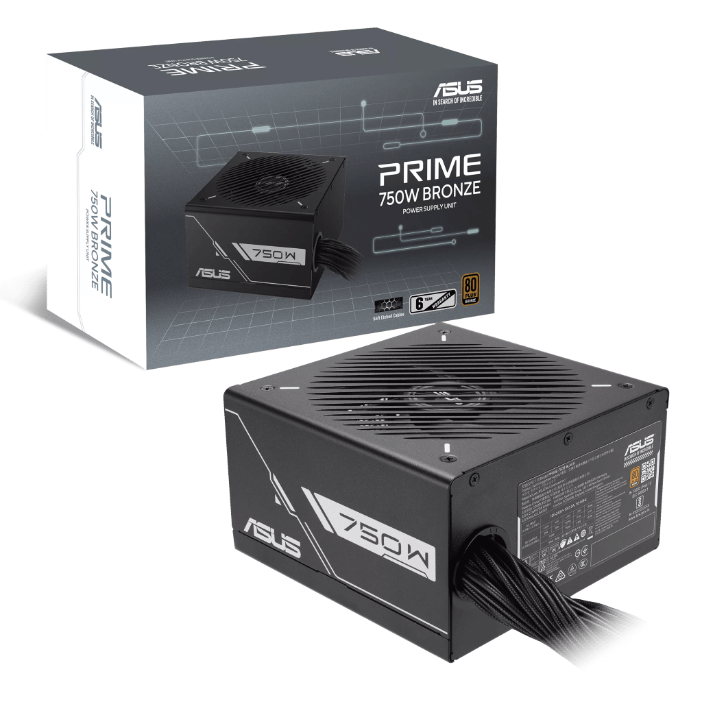 ASUS PRIME 750W 80+ BRONZE - BLACK