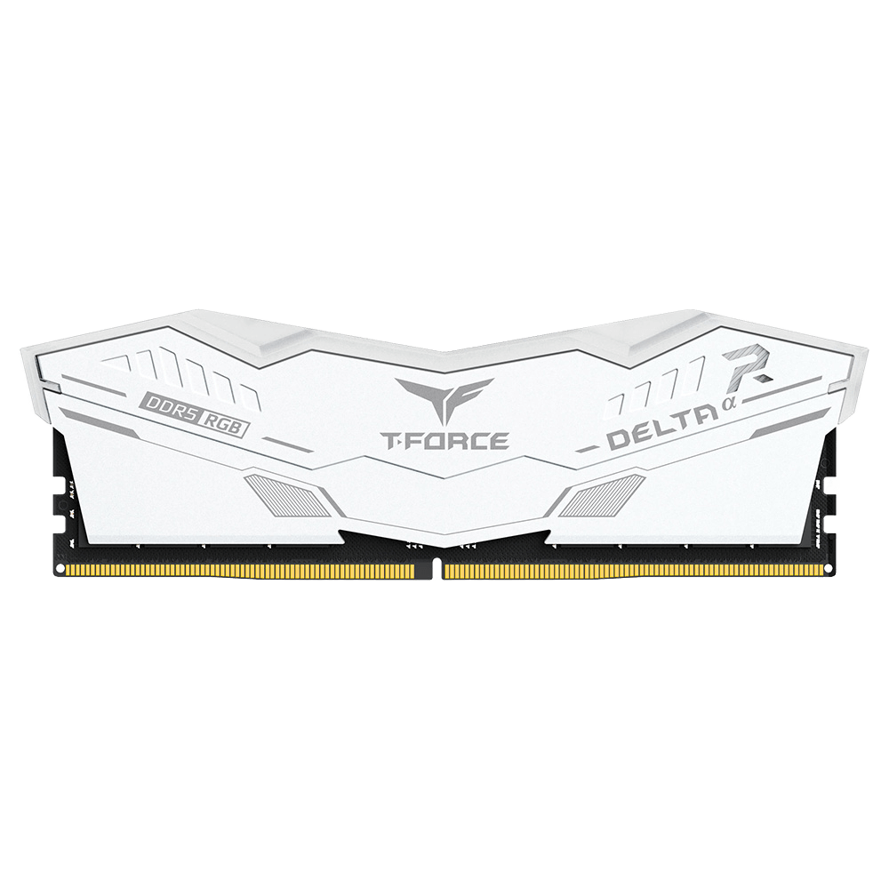 T-FORCE DELTA RGB 32GB (2x16GB) 6000MHz CL30 DDR5 - WHITE
