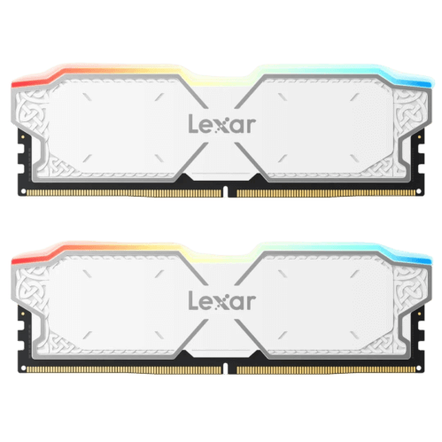 LEXAR THOR RGB 32GB (2x16) 6000MHz CL38 DDR5 - WHITE