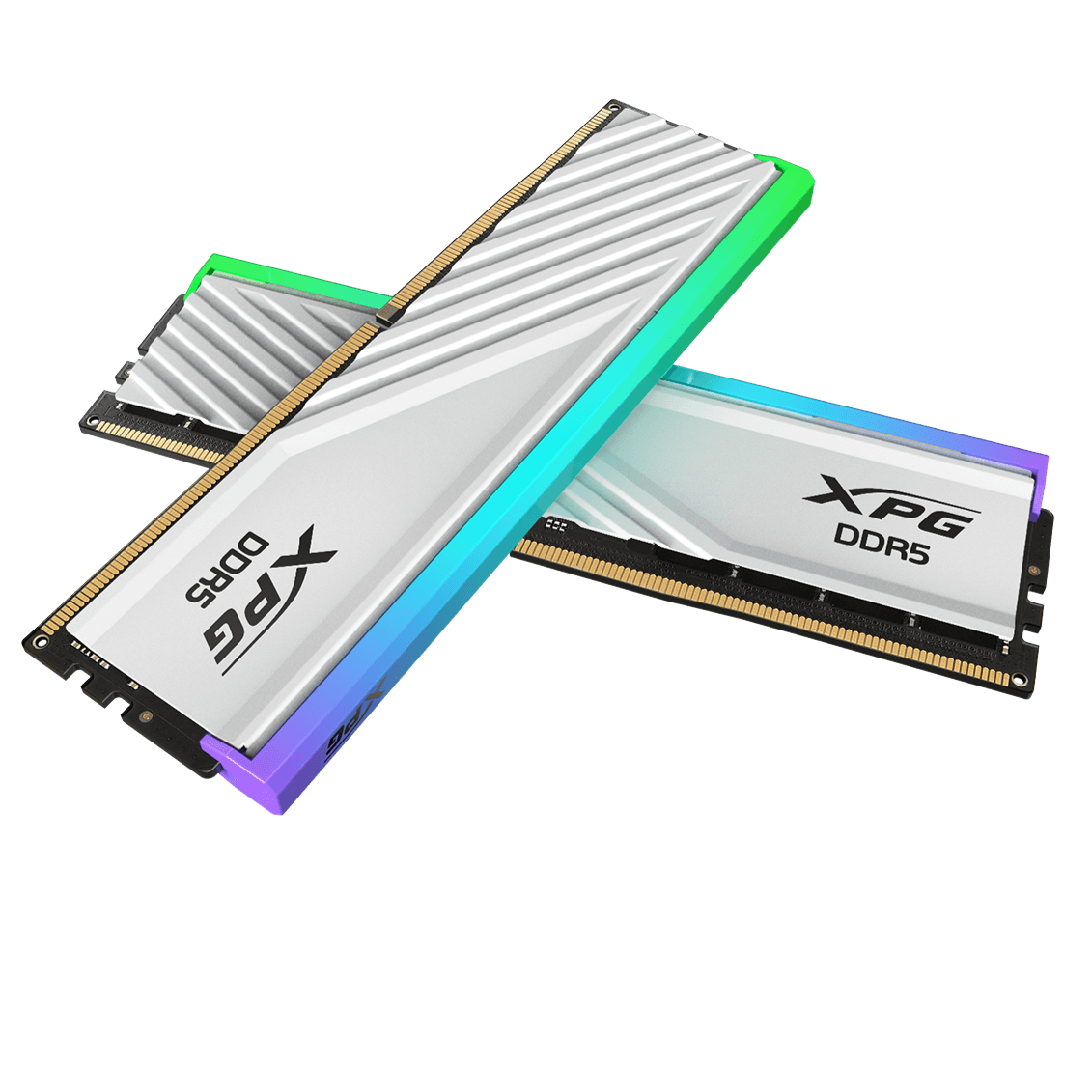 XPG LANCER BLADE RGB 16GB (2⨯8GB) 5600MHz CL46 DDR5 - WHITE
