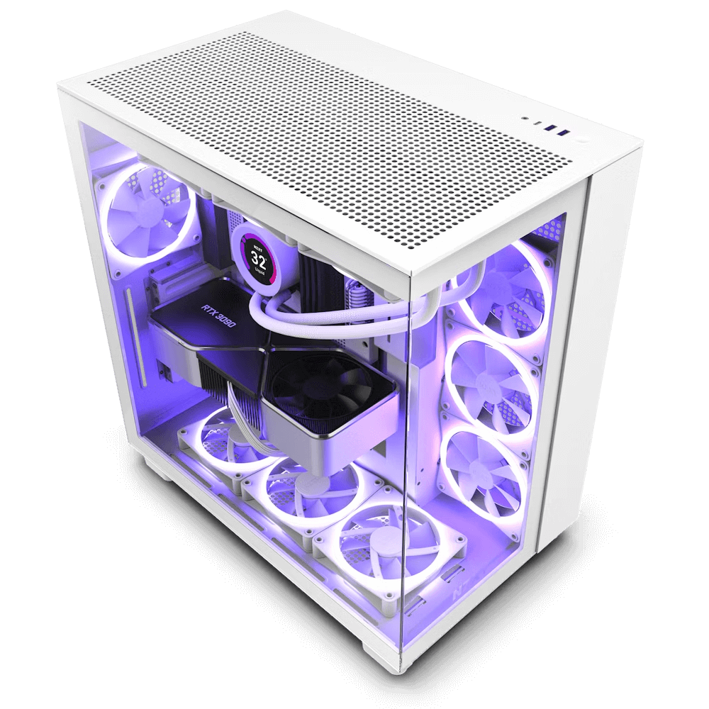 NZXT H9 Flow 2023 White