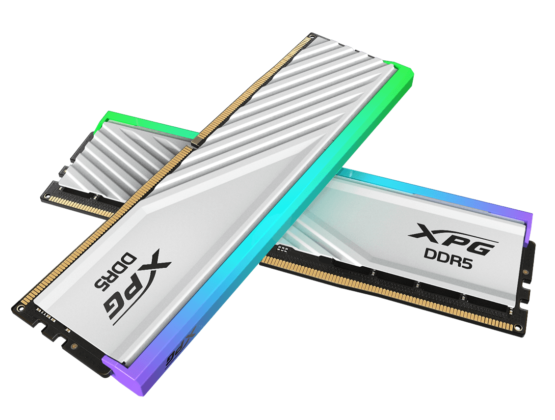 XPG LANCER BLADE RGB 32GB (2x16GB) 6000MHz CL36 DDR5 - WHITE