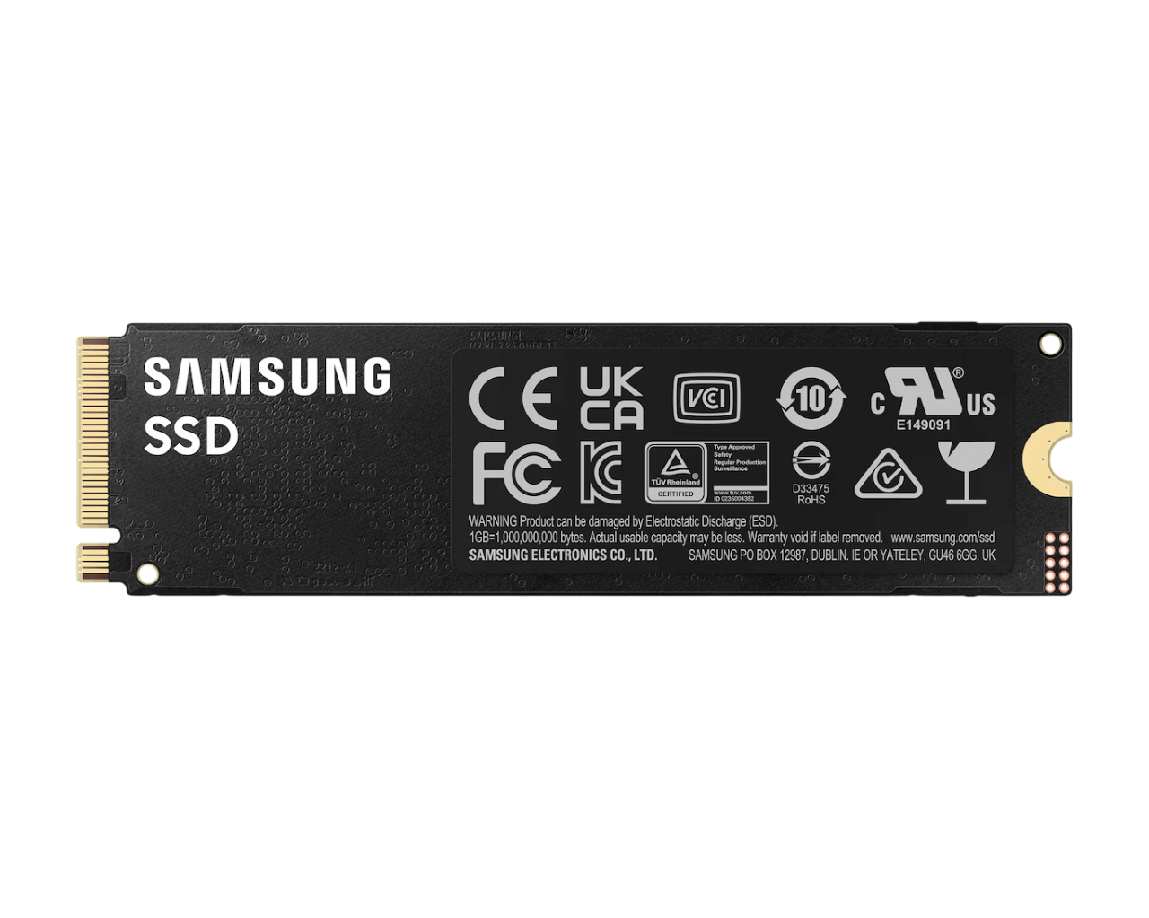 SAMSUNG 990 PRO 4TB PCIe 4.0 NVMe M.2 7450MB/s