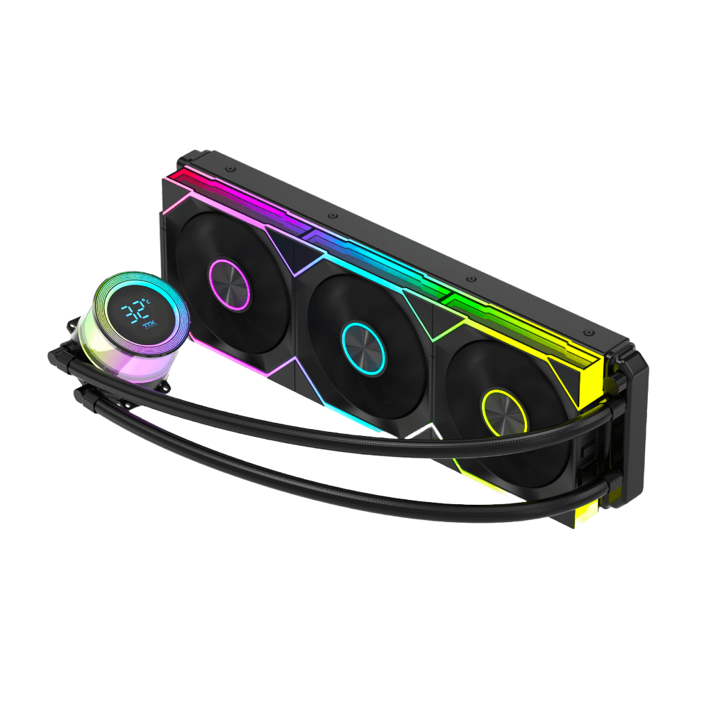 TTX X7 CASE WITH TTX H2O LIQUED COOLER 360 - BLACK