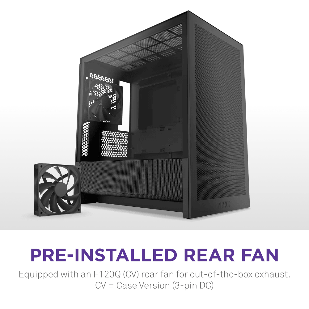 NZXT H3 FLOW 2025 - BLACK