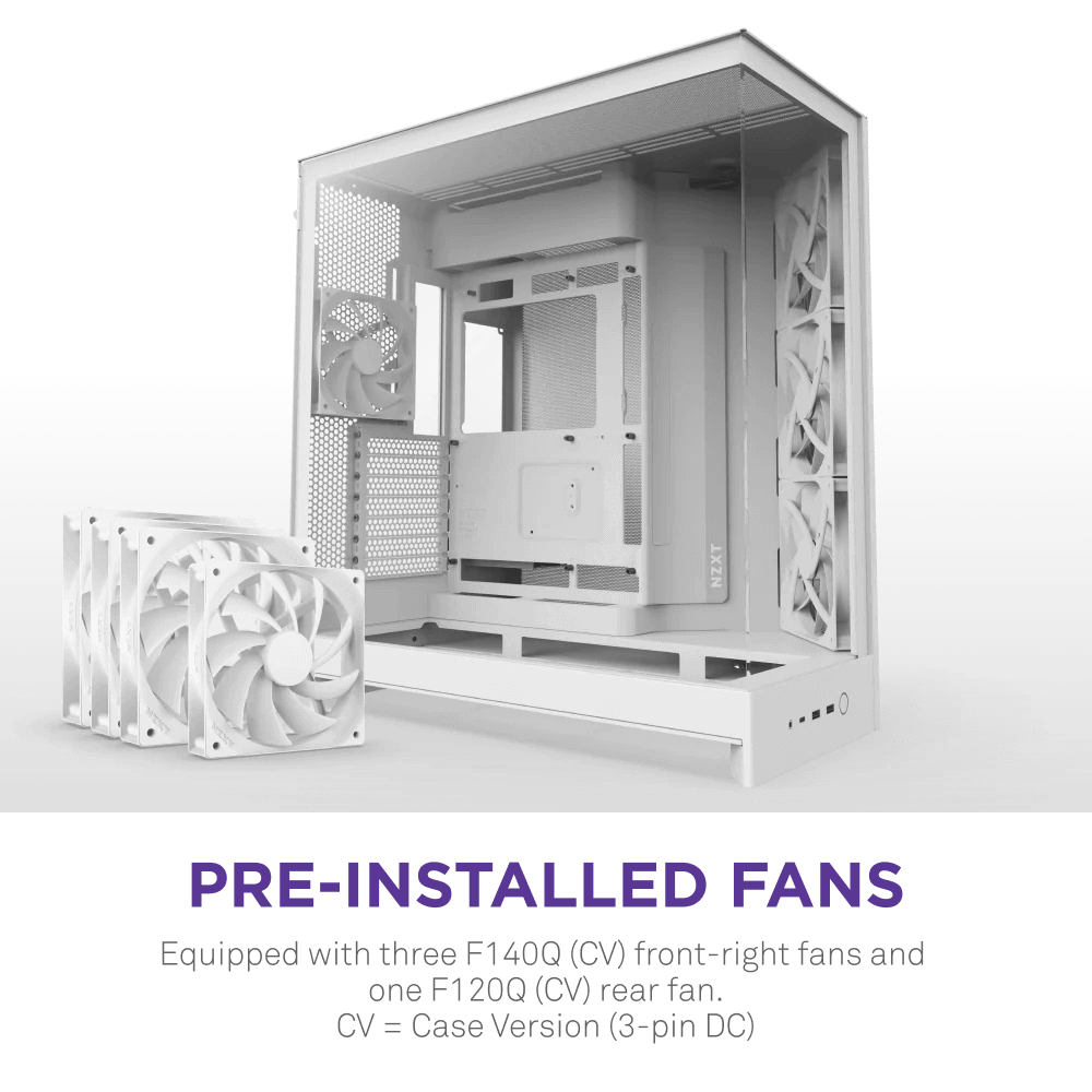 NZXT H9 Flow 2025 White