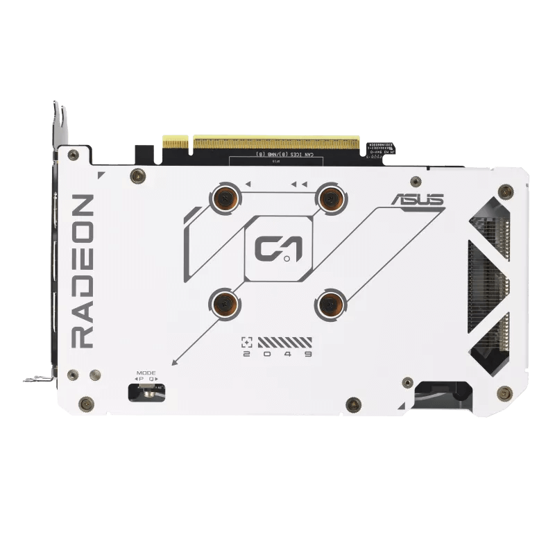 ASUS DUAL Radeon RX 9060XT 16GB GDDR6 - WHITE