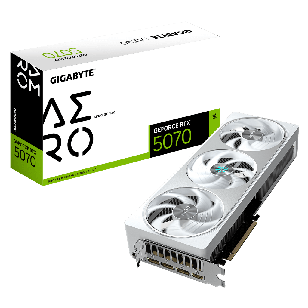 GIGABYTE GeForce RTX 5070 AERO OC 12G
