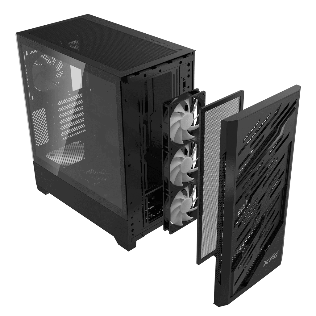 XPG STARKER AIR BTF MID-TOWER CHASSIS - BLACK