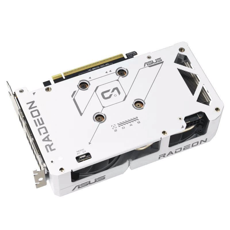 ASUS DUAL Radeon RX 9060XT 16GB GDDR6 - WHITE