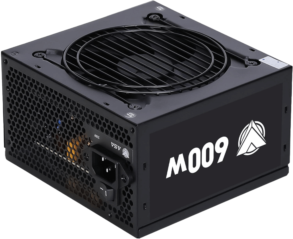 ASA 600W 80+ WHITE - BLACK