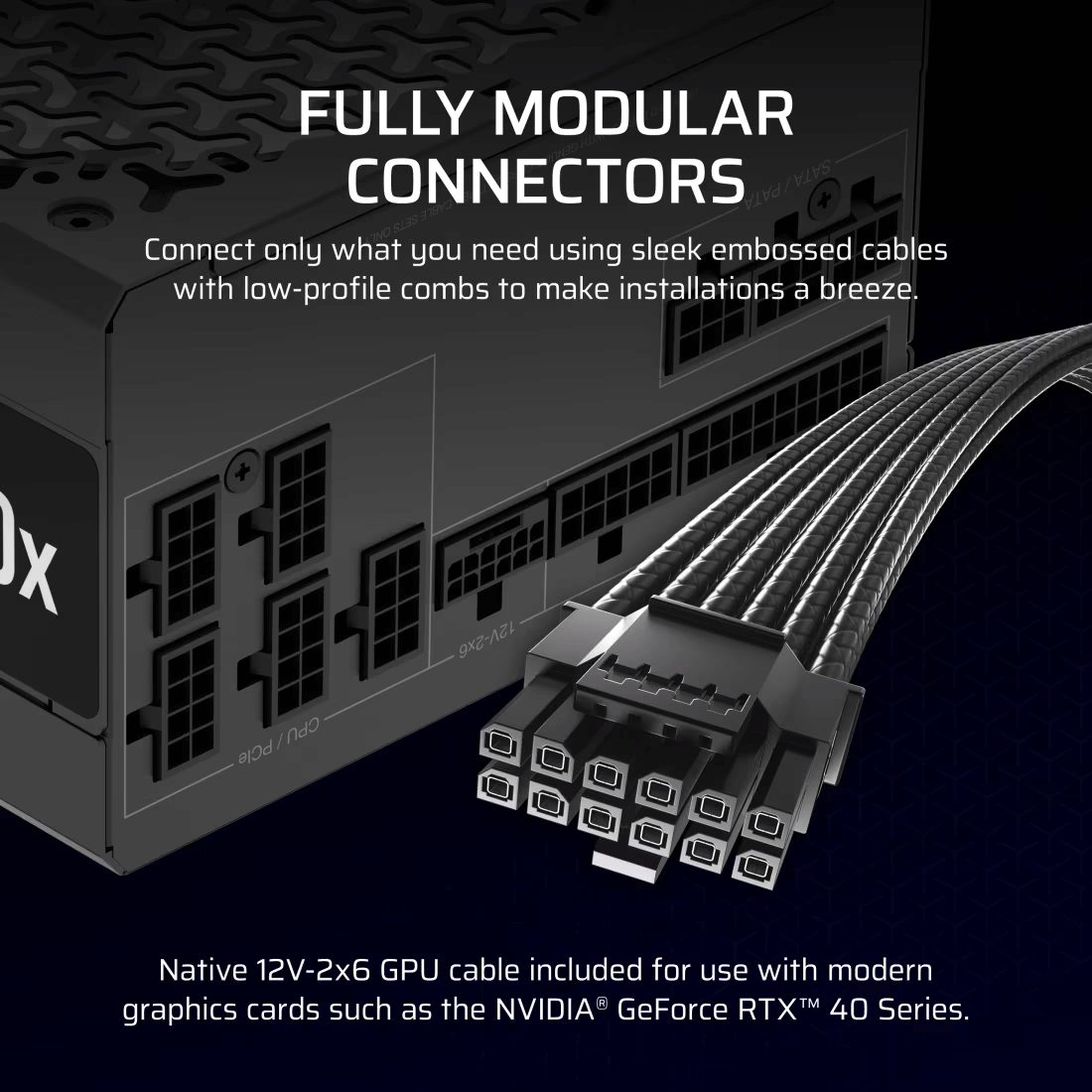 CORSAIR RMx SERIES RM850x ATX 3.1 - FULLY MODULAR