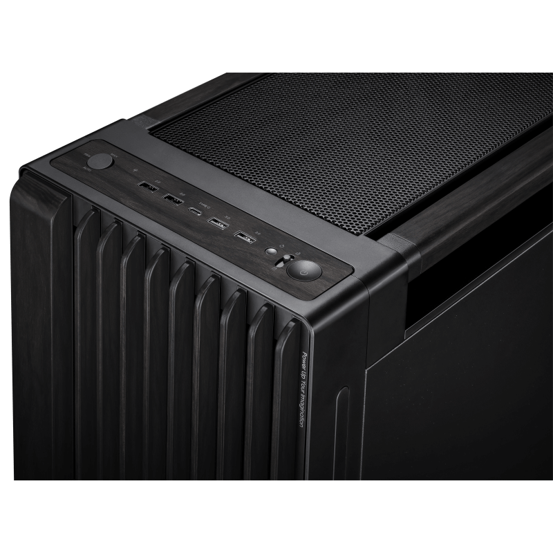 ASUS ProArt PA602 WOOD EDITION - Tempered Glass Panel - BLACK