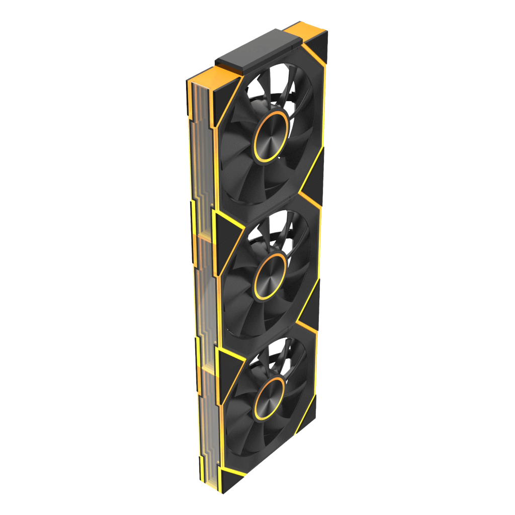 TTX-F120 PACK ARGB BLACK - 3xFAN (IN) + 1xFAN ( EXUST ) + CONTROLLER