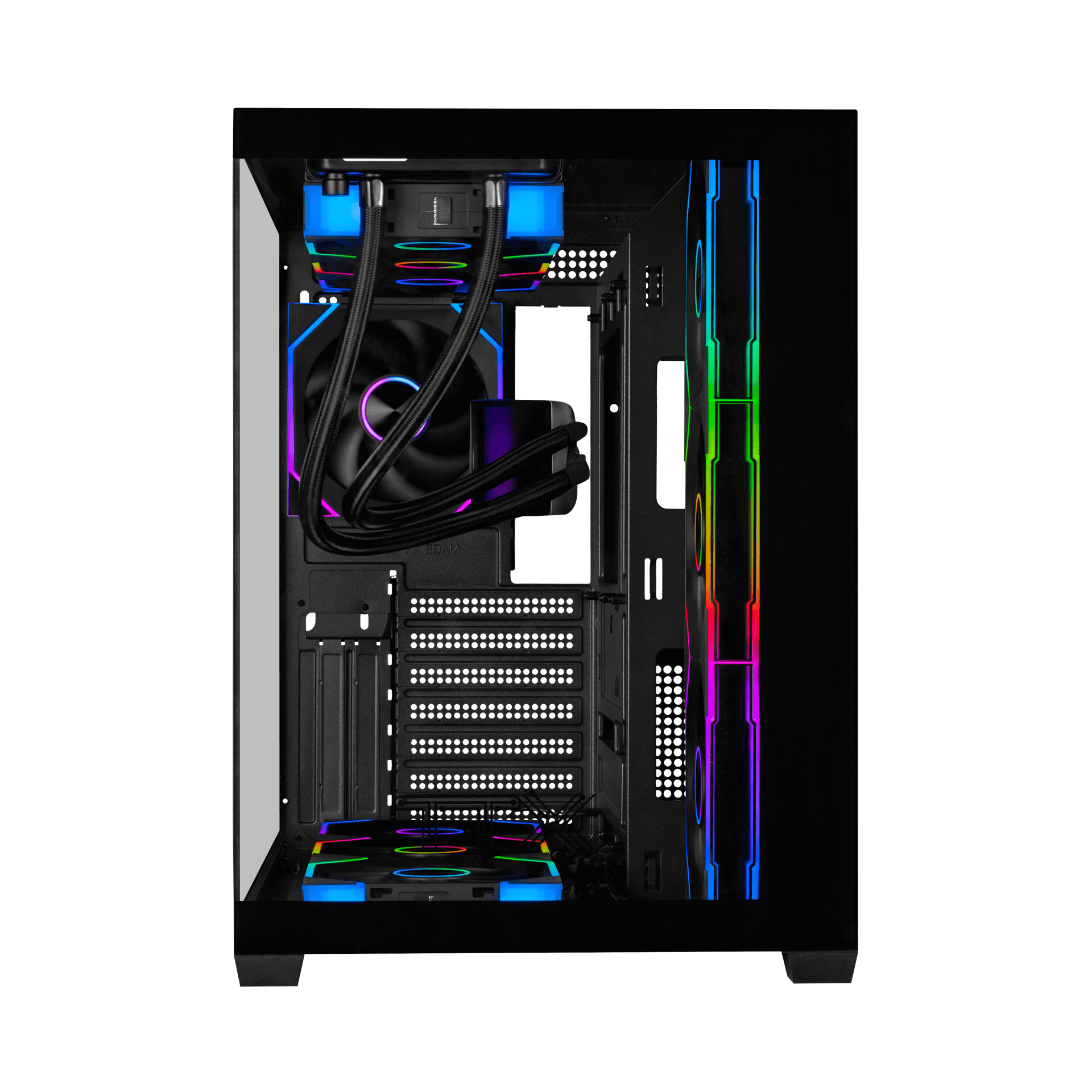 TTX X7 CASE WITH TTX H2O LIQUED COOLER 360 - BLACK
