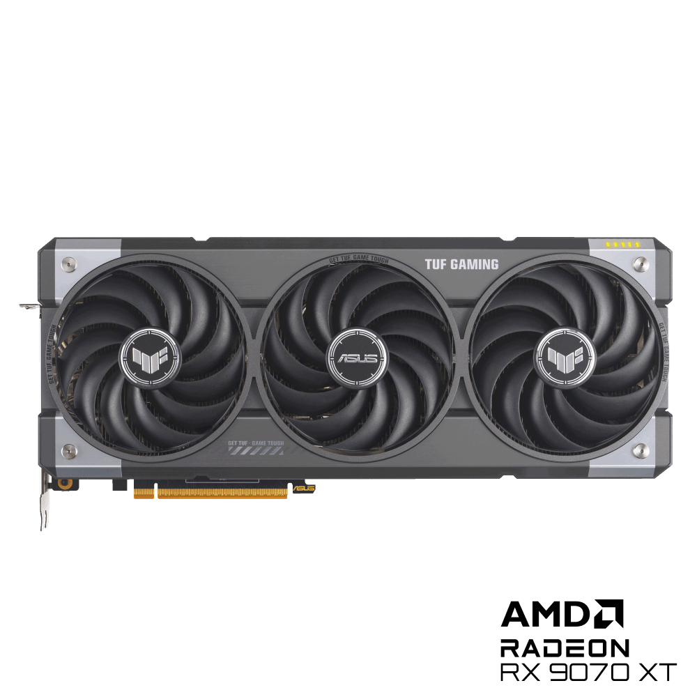 ASUS TUF RADEON RX 9070XT 16GB GDDR6 OC EDITION