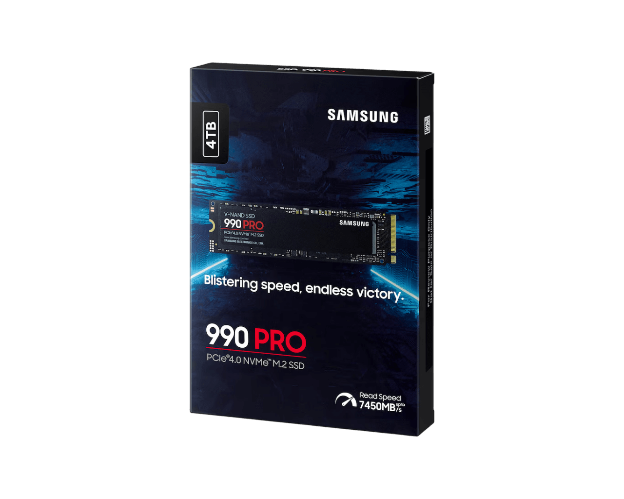 SAMSUNG 990 PRO 4TB PCIe 4.0 NVMe M.2 7450MB/s
