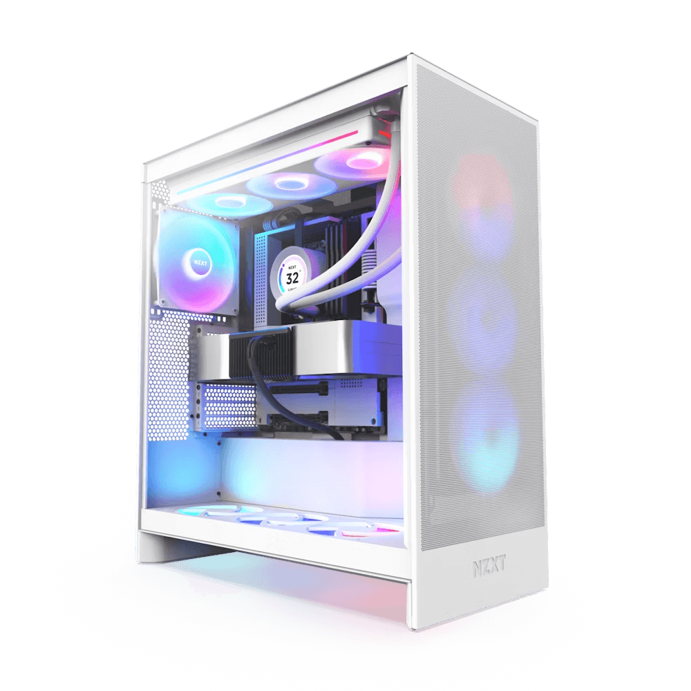 NZXT H7 FLOW RGB WHITE