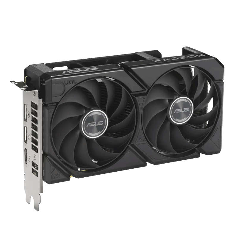 ASUS DUAL Radeon RX 9060XT 16GB GDDR6 - BLACK