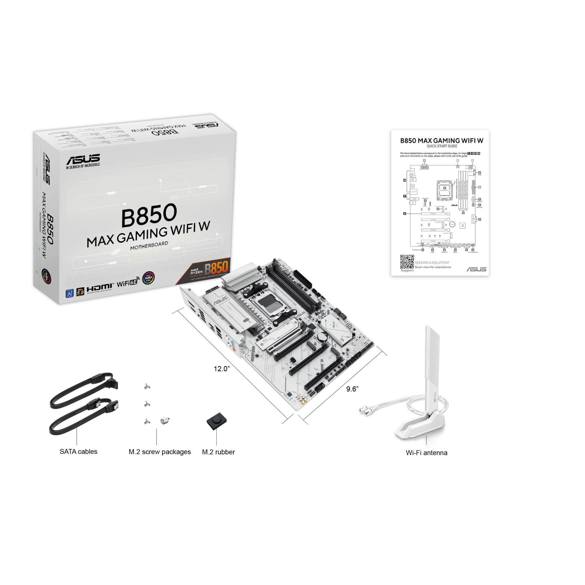 ASUS B850 MAX GAMING WIFI W