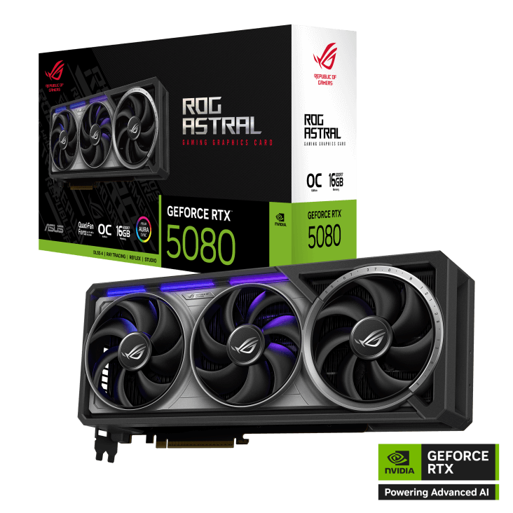 ASUS ROG ASTRAL GeForce RTX 5080 16GB OC