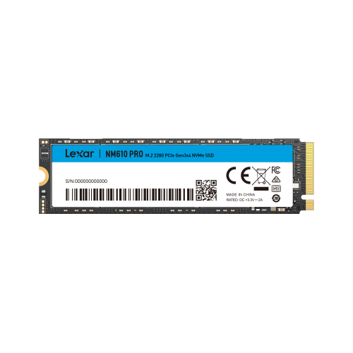 LEXAR NM610 PRO 1TB M2 NVME 3300MB/s