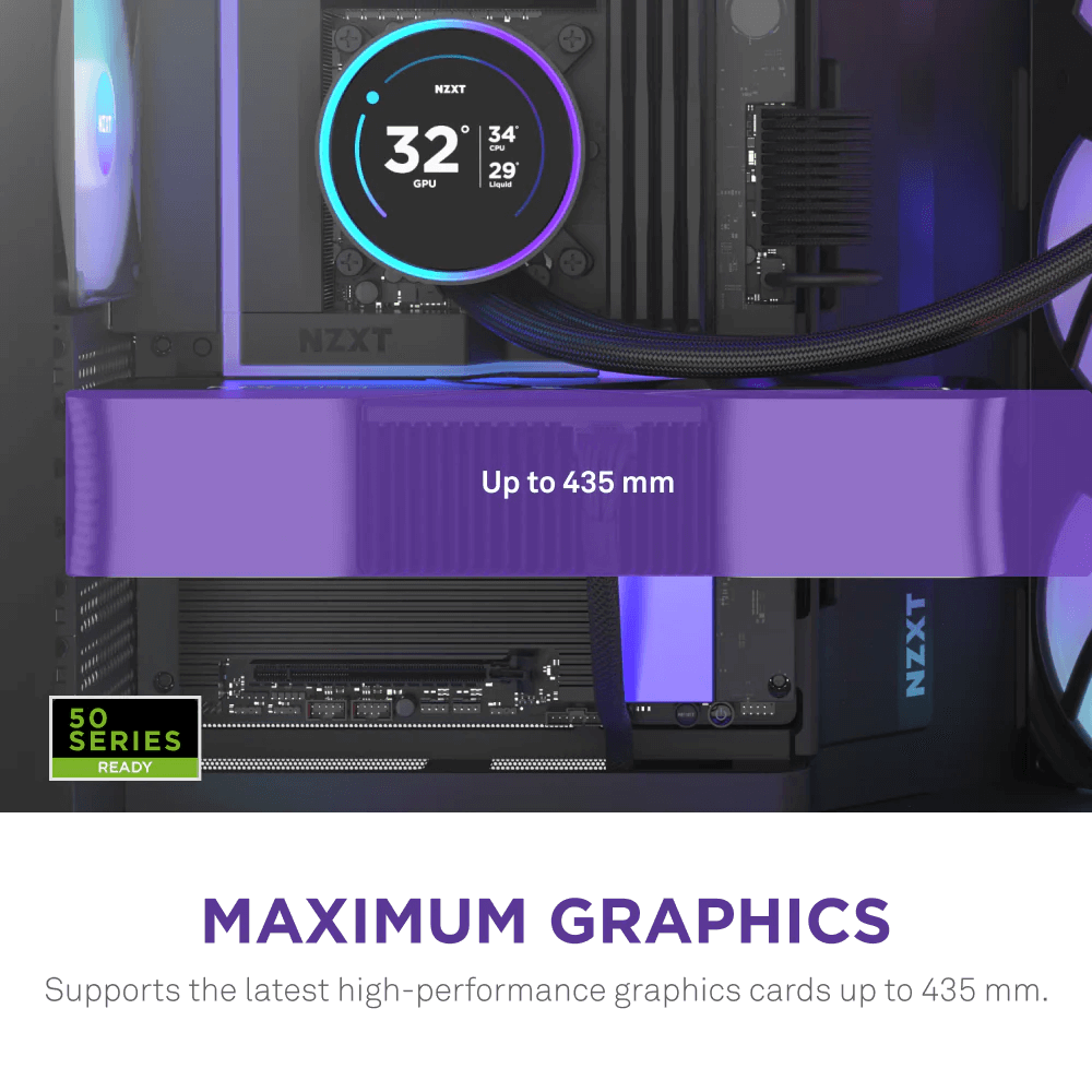 NZXT H9 Flow RGB+ 2025 Black