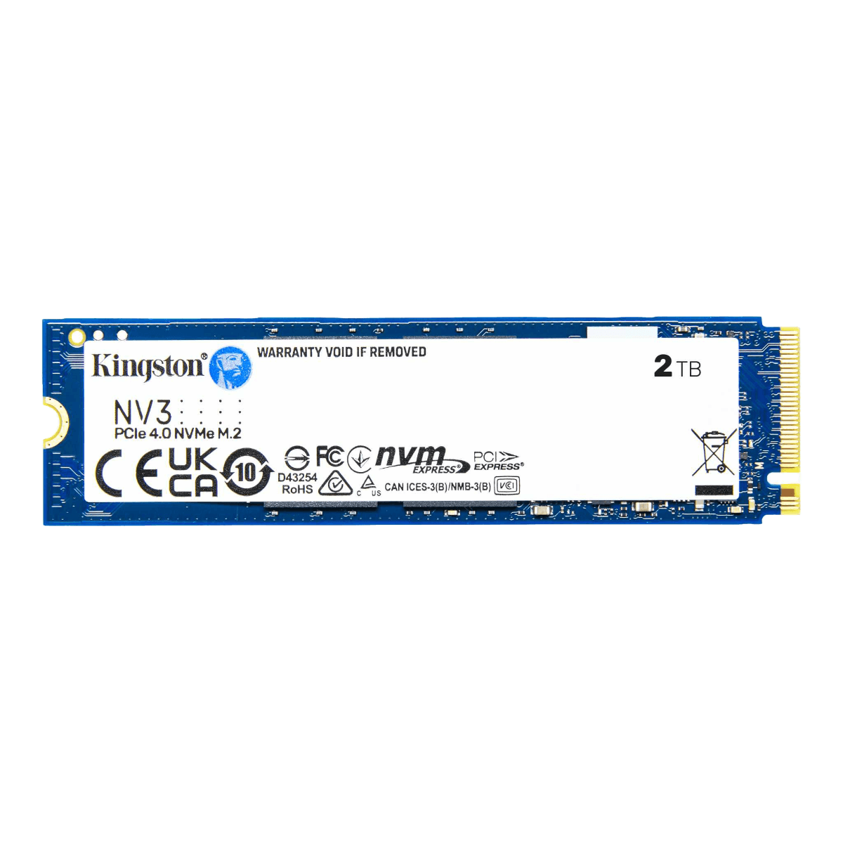 KINGSTON NV3 2TB NVMe GEN 4 6000MB/s -