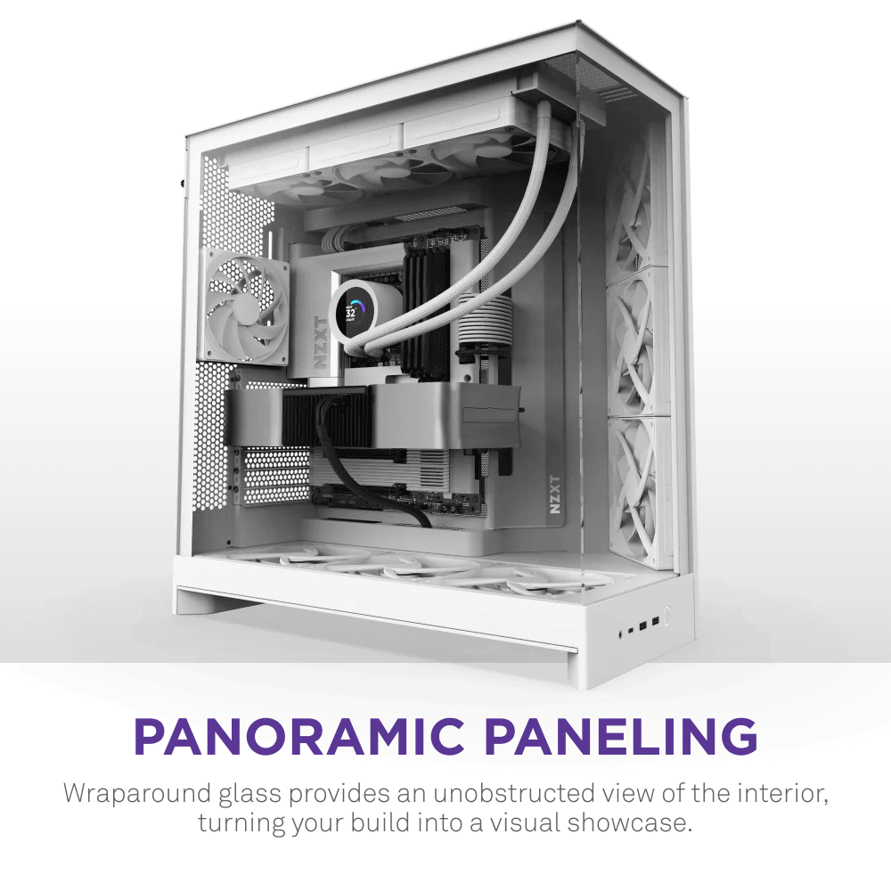 NZXT H9 Flow 2025 White