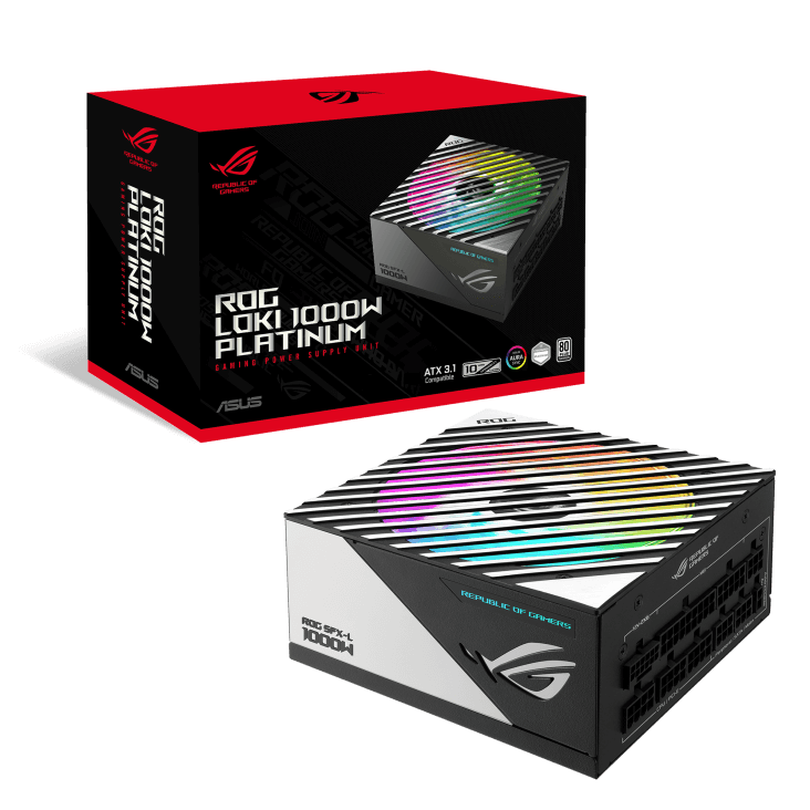 ASUS ROG LOKI SFX-L 1000W PLATINUM ATX 3.1 - FULLY MODULAR