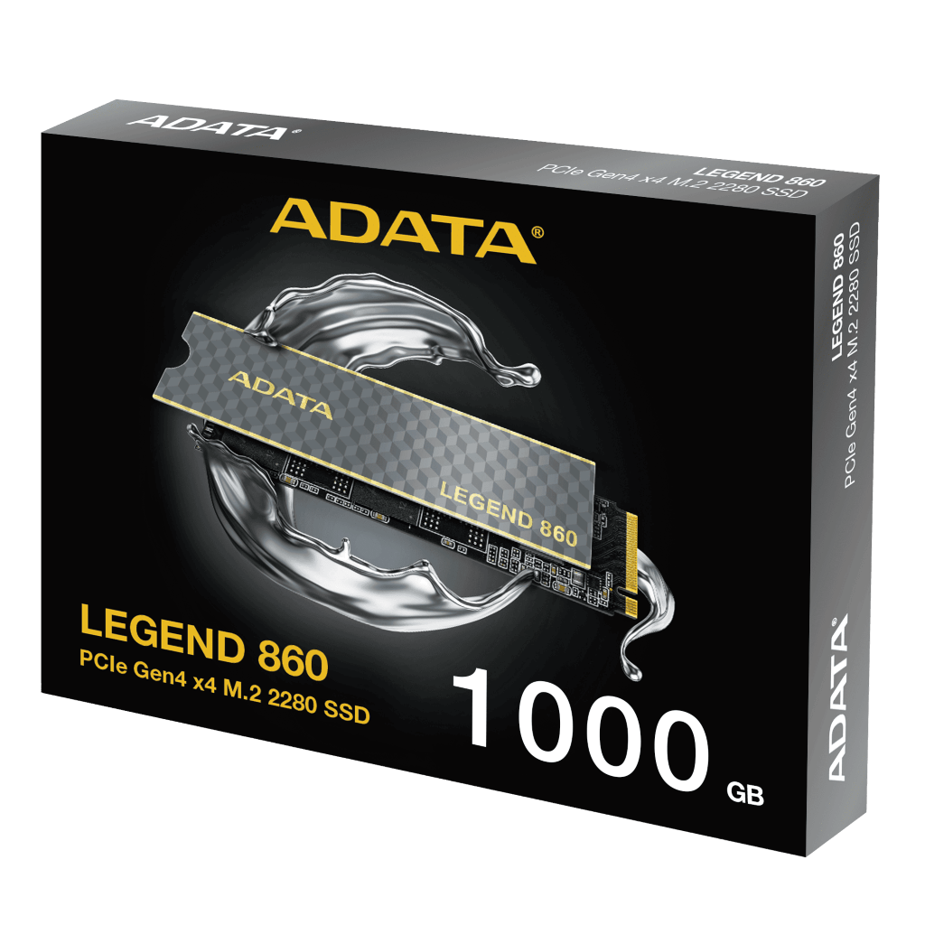 ADATA LEGEND 860 1TB PCIe Gen4 M.2 6,000MB/s