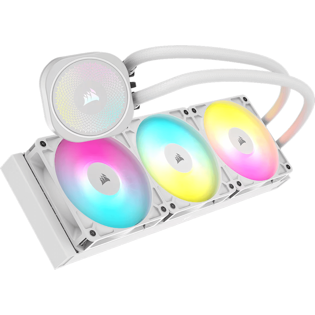 CORSAIR NAUTILUS 360 RS ARGB Liquid CPU Cooler - WHITE