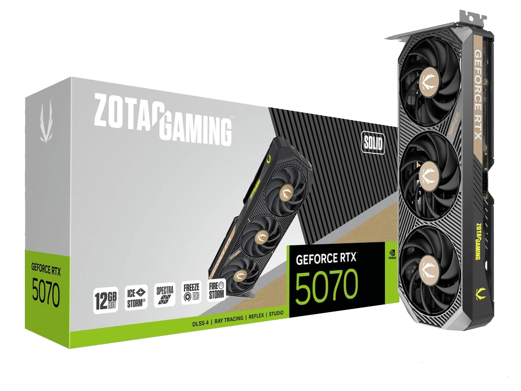 ZOTAC GeForce RTX 5070 SOLID