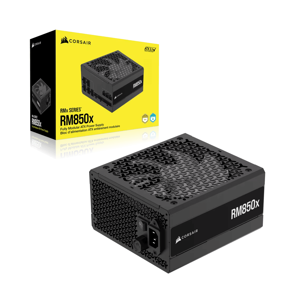 CORSAIR RMx SERIES RM850x ATX 3.1 - FULLY MODULAR