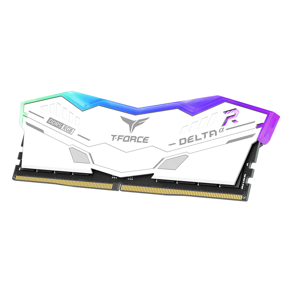T-FORCE DELTA RGB 32GB (2x16GB) 6000MHz CL30 DDR5 - WHITE