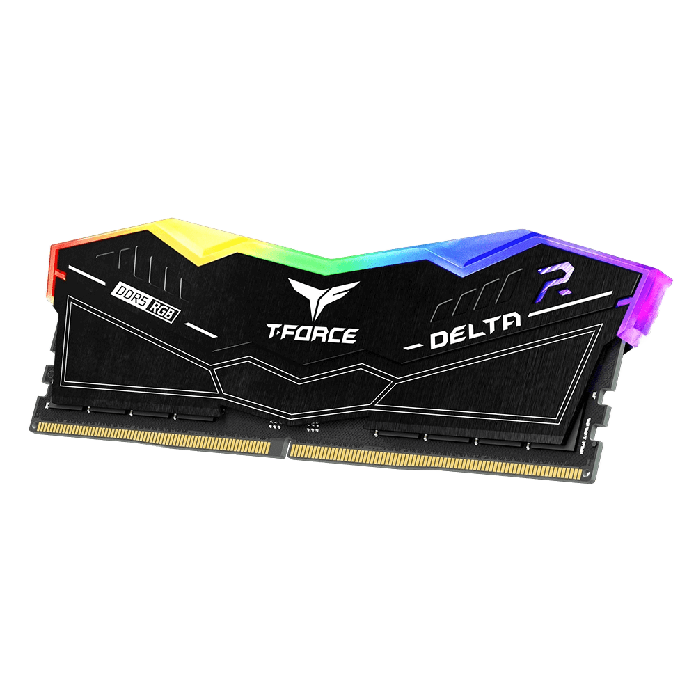 T-FORCE DELTA RGB 16GB (2X8GB) 5600MHz CL40 DDR5 - BLACK