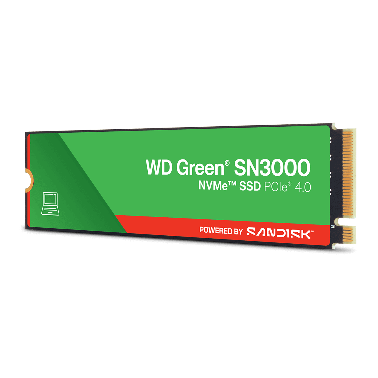 Western Digital Green SN3000 NVMe SSD - 1TB - 5000MB/s
