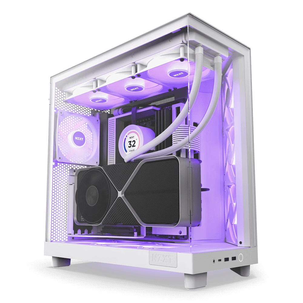 NZXT H6 Flow RGB 2023 White