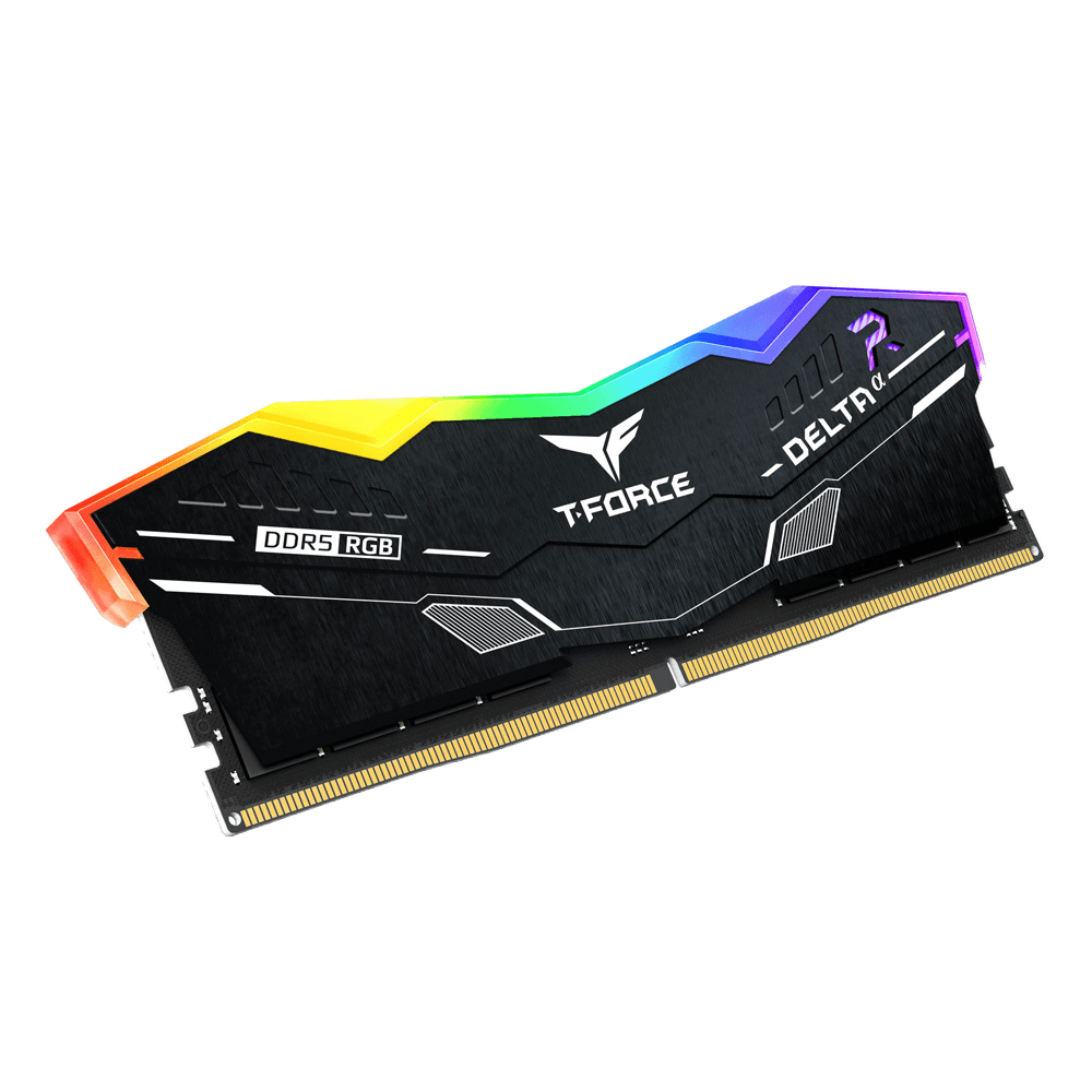 T-FORCE DELTA RGB 32GB (2x16GB) 6000MHz CL30 DDR5 - BLACK