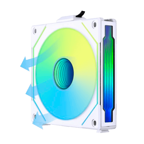 LIAN LI UNI FAN SL-INF REVERSE 120 - WHITE ( 1pcs )